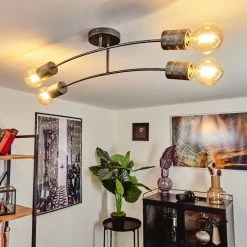 Hofstein Tyldom Deckenleuchte Altsilber, 4-flammig 20 Hofstein Tyldom Deckenleuchte Altsilber, 4-flammig -Bürolampen Verkäufe tyldom deckenleuchte h3442401 8