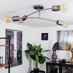 Hofstein Tyldom Deckenleuchte Altsilber, 4-flammig 21 Hofstein Tyldom Deckenleuchte Altsilber, 4-flammig -Bürolampen Verkäufe tyldom deckenleuchte h3442401 9