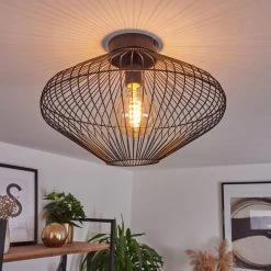 Hofstein Unafo Deckenleuchte Schwarz, 1-flammig -Bürolampen Verkäufe unafo deckenleuchte h3442715 6