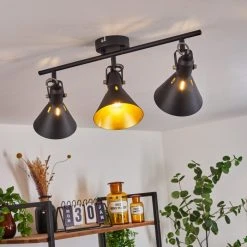 Hofstein Upiano Deckenleuchte Chrom, Schwarz, 3-flammig 22 Hofstein Upiano Deckenleuchte Chrom, Schwarz, 3-flammig -Bürolampen Verkäufe upiano deckenleuchte h3017791 10