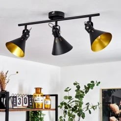 Hofstein Upiano Deckenleuchte Chrom, Schwarz, 3-flammig 21 Hofstein Upiano Deckenleuchte Chrom, Schwarz, 3-flammig -Bürolampen Verkäufe upiano deckenleuchte h3017791 9