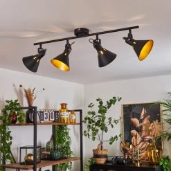 Hofstein Upiano Deckenleuchte Chrom, Schwarz, 4-flammig 20 Hofstein Upiano Deckenleuchte Chrom, Schwarz, 4-flammig -Bürolampen Verkäufe upiano deckenleuchte h3017807 9