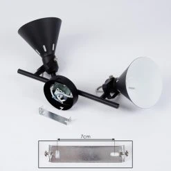 Hofstein Upiano Deckenleuchte Schwarz, 2-flammig -Bürolampen Verkäufe upiano deckenleuchte h3017821 4