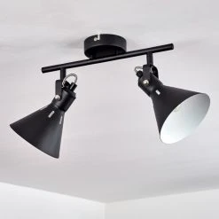 Hofstein Upiano Deckenleuchte Schwarz, 2-flammig -Bürolampen Verkäufe upiano deckenleuchte h3017821 7