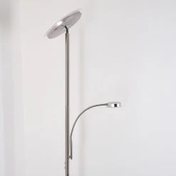 Hofstein Veteli Deckenfluter LED Nickel-Matt, Chrom, 2-flammig -Bürolampen Verkäufe veteli deckenfluter h3080856 8