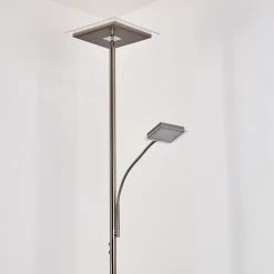 Hofstein Veteli Deckenfluter LED Edelstahl, 2-flammig -Bürolampen Verkäufe veteli deckenfluter h3274576 13