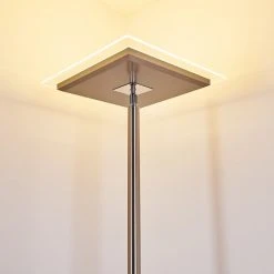 Hofstein Veteli Deckenfluter LED Edelstahl, 2-flammig -Bürolampen Verkäufe veteli deckenfluter h3274576 27