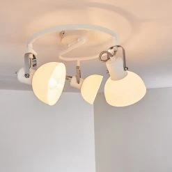 Hofstein Vezia Deckenleuchte Weiß, 3-flammig -Bürolampen Verkäufe vezia deckenleuchte h3277874 do1 12