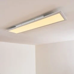 Hofstein Voisines Deckenpanel LED Weiß, 1-flammig, Fernbedienung, Farbwechsler -Bürolampen Verkäufe voisines deckenpanel h3267776 do1 15