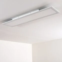 Hofstein Voisines Deckenpanel LED Weiß, 1-flammig, Fernbedienung, Farbwechsler -Bürolampen Verkäufe voisines deckenpanel h3267776 do1 19