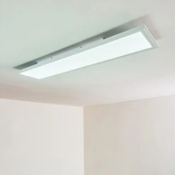 Hofstein Voisines Deckenpanel LED Weiß, 1-flammig, Fernbedienung, Farbwechsler -Bürolampen Verkäufe voisines deckenpanel h3267776 do1 7