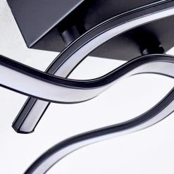 Hofstein Voltti Deckenleuchte LED Schwarz, 4-flammig -Bürolampen Verkäufe voltti deckenleuchte h3090084 17