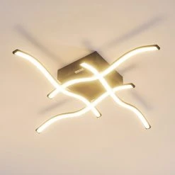 Hofstein Voltti Deckenleuchte LED Schwarz, 4-flammig -Bürolampen Verkäufe voltti deckenleuchte h3090084 9