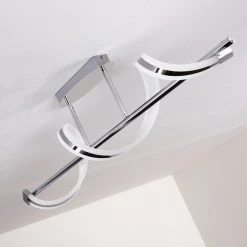 Hofstein Vora Deckenleuchte LED Chrom, 1-flammig -Bürolampen Verkäufe vora deckenleuchte h3090114 3