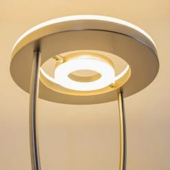 Hofstein Watino Deckenfluter LED Nickel-Matt, 3-flammig -Bürolampen Verkäufe watino deckenfluter h000458 32