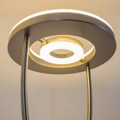 Hofstein Watino Deckenfluter LED Nickel-Matt, 3-flammig -Bürolampen Verkäufe watino deckenfluter h000458 33