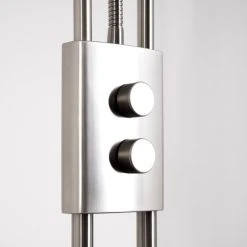 Hofstein Watino Deckenfluter LED Nickel-Matt, 3-flammig -Bürolampen Verkäufe watino deckenfluter h000458 41