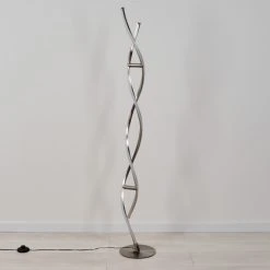 Hofstein Wellington Stehleuchte LED Edelstahl, 2-flammig -Bürolampen Verkäufe wellington stehleuchte h3009086 7