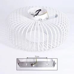 Hofstein Wemude Deckenleuchte Weiß, 1-flammig 14 Hofstein Wemude Deckenleuchte Weiß, 1-flammig -Bürolampen Verkäufe wemude deckenleuchte h3019214 4