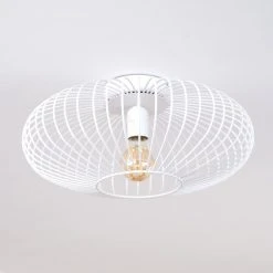 Hofstein Wemude Deckenleuchte Wei&szlig;, 1-flammig -Bürolampen Verkäufe wemude deckenleuchte h3019245 7