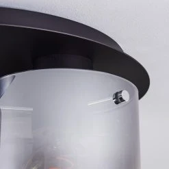 Hofstein Wichita Deckenleuchte Schwarz, Rauchfarben, 3-flammig -Bürolampen Verkäufe wichita deckenleuchte h3368398 11