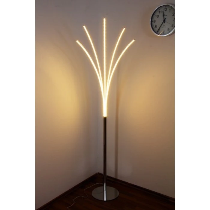 Wofi Leuchten Wofi BENETT Standleuchte Chrom, 1-flammig 4 Wofi Leuchten Wofi BENETT Standleuchte Chrom, 1-flammig – Bild 4