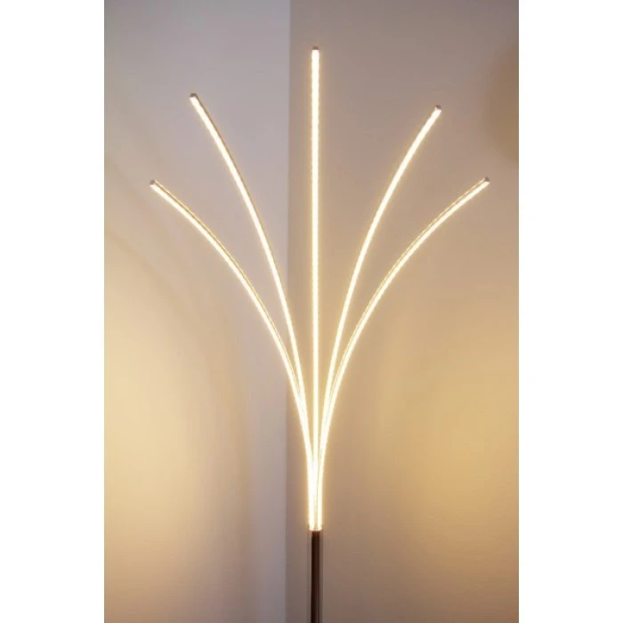 Wofi Leuchten Wofi BENETT Standleuchte Chrom, 1-flammig 5 Wofi Leuchten Wofi BENETT Standleuchte Chrom, 1-flammig – Bild 5