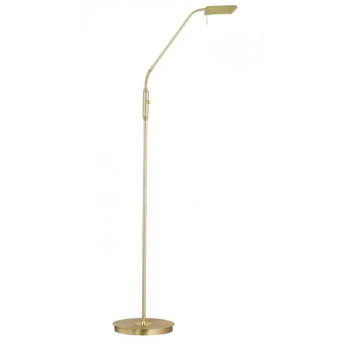 Wofi Leuchten Wofi CORY Standleuchte LED Messing, 1-flammig 2 Wofi Leuchten Wofi CORY Standleuchte LED Messing, 1-flammig – Bild 2