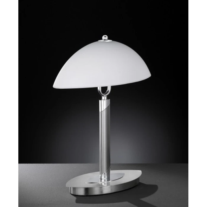 Wofi Leuchten Wofi NEWTON Tischleuchte Nickel-Matt, 2-flammig 1 Wofi Leuchten Wofi NEWTON Tischleuchte Nickel-Matt, 2-flammig