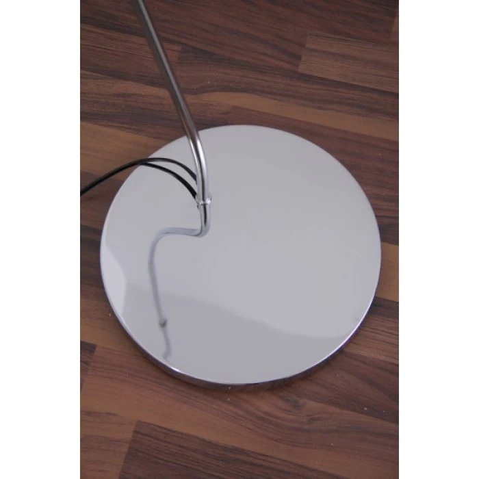 Wofi Leuchten Wofi SANDER Bogenleuchte Chrom, Weiß, 1-flammig 11 Wofi Leuchten Wofi SANDER Bogenleuchte Chrom, Weiß, 1-flammig – Bild 11