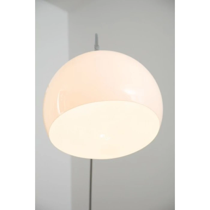 Wofi Leuchten Wofi SANDER Bogenleuchte Chrom, Weiß, 1-flammig 3 Wofi Leuchten Wofi SANDER Bogenleuchte Chrom, Weiß, 1-flammig – Bild 3