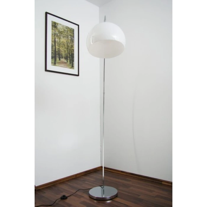 Wofi Leuchten Wofi SANDER Bogenleuchte Chrom, Weiß, 1-flammig 10 Wofi Leuchten Wofi SANDER Bogenleuchte Chrom, Weiß, 1-flammig – Bild 10