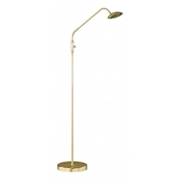 Wofi Leuchten Wofi TWIN Standleuchte LED Nickel-Matt, 1-flammig 1 Wofi Leuchten Wofi TWIN Standleuchte LED Nickel-Matt, 1-flammig