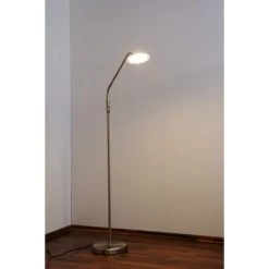 Wofi Leuchten Wofi TWIN Standleuchte LED Nickel-Matt, Edelstahl, 1-flammig 14 Wofi Leuchten Wofi TWIN Standleuchte LED Nickel-Matt, Edelstahl, 1-flammig -Bürolampen Verkäufe wofi twin standleuchte 3006 01 64 9000 do1 4