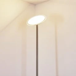 Hofstein Wonsbek Deckenfluter LED Nickel-Matt, 1-flammig 43 Hofstein Wonsbek Deckenfluter LED Nickel-Matt, 1-flammig -Bürolampen Verkäufe wonsbek deckenfluter h3297315 do1 11