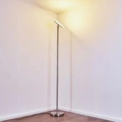 Hofstein Wonsbek Deckenfluter LED Nickel-Matt, 1-flammig 44 Hofstein Wonsbek Deckenfluter LED Nickel-Matt, 1-flammig -Bürolampen Verkäufe wonsbek deckenfluter h3297315 do1 12