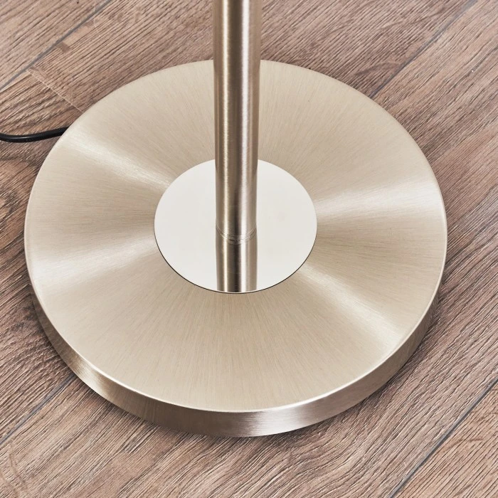 Hofstein Wonsbek Deckenfluter LED Nickel-Matt, 1-flammig 17 Hofstein Wonsbek Deckenfluter LED Nickel-Matt, 1-flammig – Bild 17