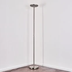 Hofstein Wonsbek Deckenfluter LED Nickel-Matt, 1-flammig 61 Hofstein Wonsbek Deckenfluter LED Nickel-Matt, 1-flammig -Bürolampen Verkäufe wonsbek deckenfluter h3297315 do1 29