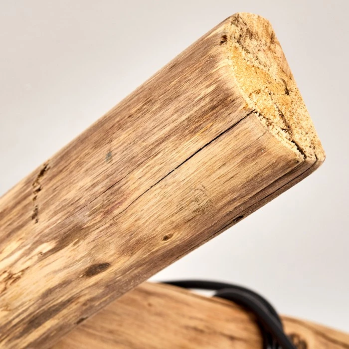 Hofstein Yaak Deckenleuchte Schwarz, Braun, 4-flammig 11 Hofstein Yaak Deckenleuchte Schwarz, Braun, 4-flammig – Bild 11