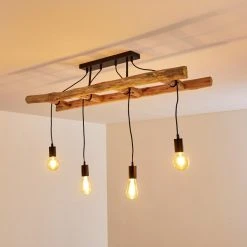 Hofstein Yaak Deckenleuchte Schwarz, Braun, 4-flammig 31 Hofstein Yaak Deckenleuchte Schwarz, Braun, 4-flammig -Bürolampen Verkäufe yaak deckenleuchte h3353219 11