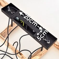 Hofstein Yaak Deckenleuchte Schwarz, Braun, 4-flammig 39 Hofstein Yaak Deckenleuchte Schwarz, Braun, 4-flammig -Bürolampen Verkäufe yaak deckenleuchte h3353219 19