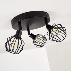 Hofstein Yalmhill Deckenleuchte Schwarz, 3-flammig -Bürolampen Verkäufe yalmhill deckenleuchte h3350867 6