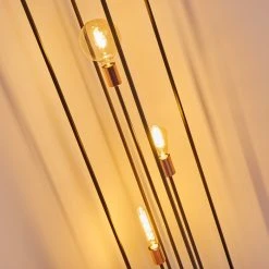 Hofstein Yuhigaoka Stehleuchte Schwarz, Kupferfarben, 3-flammig -Bürolampen Verkäufe yuhigaoka stehleuchte h3358238 12