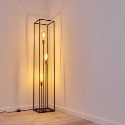 Hofstein Yuhigaoka Stehleuchte Schwarz, Kupferfarben, 3-flammig -Bürolampen Verkäufe yuhigaoka stehleuchte h3358238 16