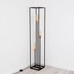 Hofstein Yuhigaoka Stehleuchte Schwarz, Kupferfarben, 3-flammig -Bürolampen Verkäufe yuhigaoka stehleuchte h3358238 9