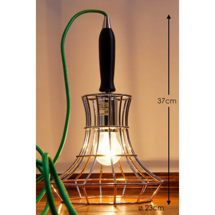 Zava Luce Bodenleuchte Lady Cage Chrom, 8-flammig 3 Zava Luce Bodenleuchte Lady Cage Chrom, 8-flammig – Bild 3