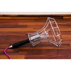 Zava Luce Bodenleuchte Lady Cage Chrom, 1-flammig -Bürolampen Verkäufe zava luce bodenleuchte lady cage lady cage chrom rosa 5