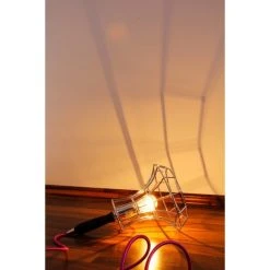 Zava Luce Bodenleuchte Lady Cage Chrom, 1-flammig -Bürolampen Verkäufe zava luce bodenleuchte lady cage lady cage chrom rosa 6