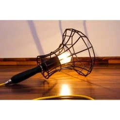 Zava Luce Bodenleuchte Lady Cage Schwarz, 1-flammig -Bürolampen Verkäufe zava luce bodenleuchte lady cage lady cage schwarz gelb 7