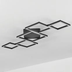 Hofstein Zocca Deckenleuchte LED Schwarz, 1-flammig 19 Hofstein Zocca Deckenleuchte LED Schwarz, 1-flammig -Bürolampen Verkäufe zocca deckenleuchte h3438619 7